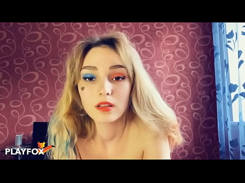 ❤️ Kouzelné brýle pro virtuální realitu mi poskytly sex s Harley Quinn ️❌ Šukání u nás